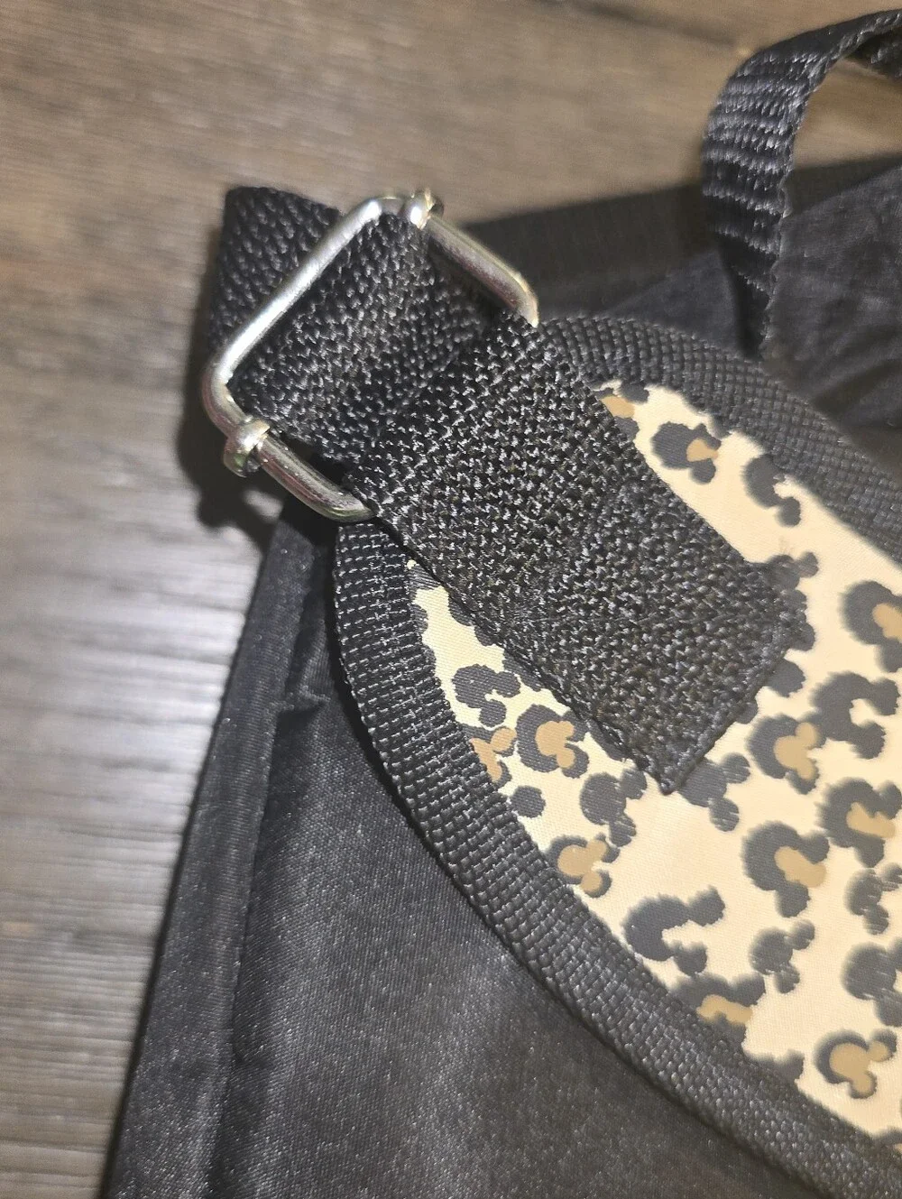 Disney Parks  Mickey Mouse Animal Print Safari Backpack